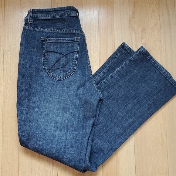 CHICO'S PLATINUM BOOTCUT JEANS SIZE 1 SHORT (WOMEN'S SIZE 8) - Picture 6 of 6